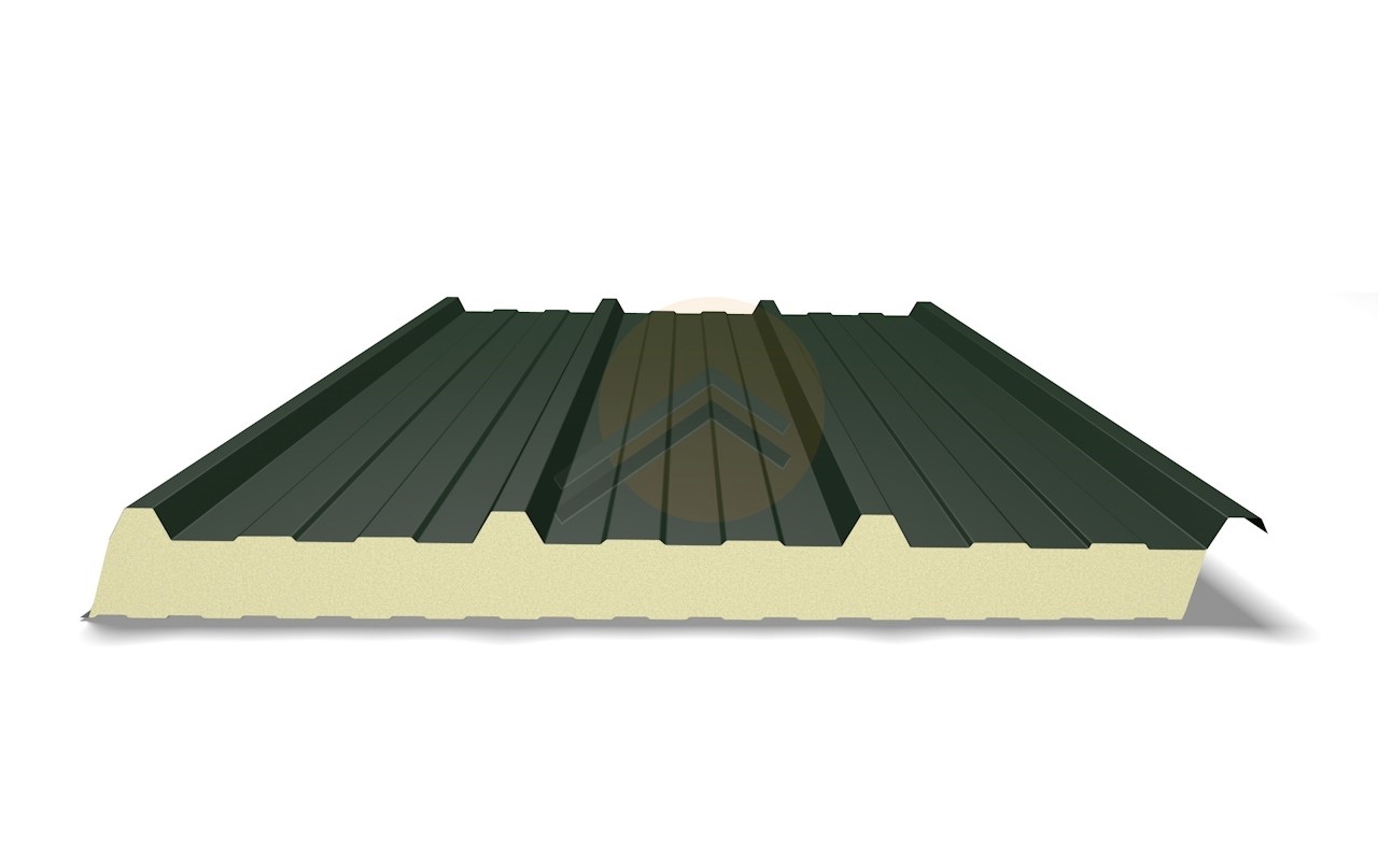 Sandwichplatten Dach 25 mm