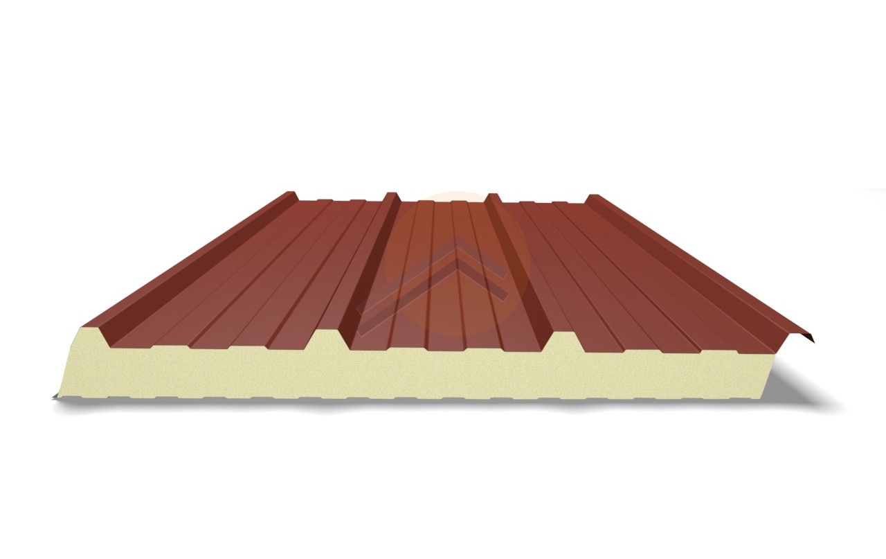 Sandwichplatten Dach 25 mm