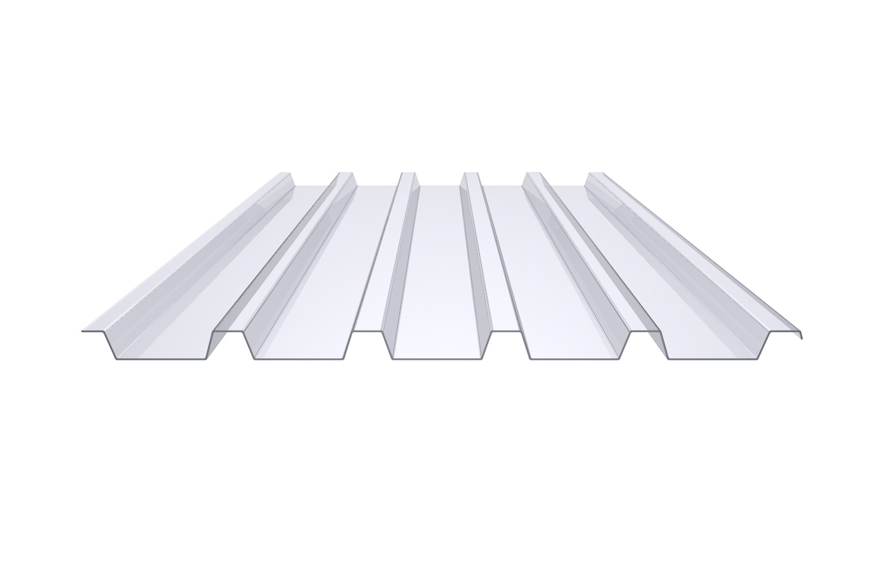 Lichtplatten 40/183 1,5 mm PVC Dach Glashell