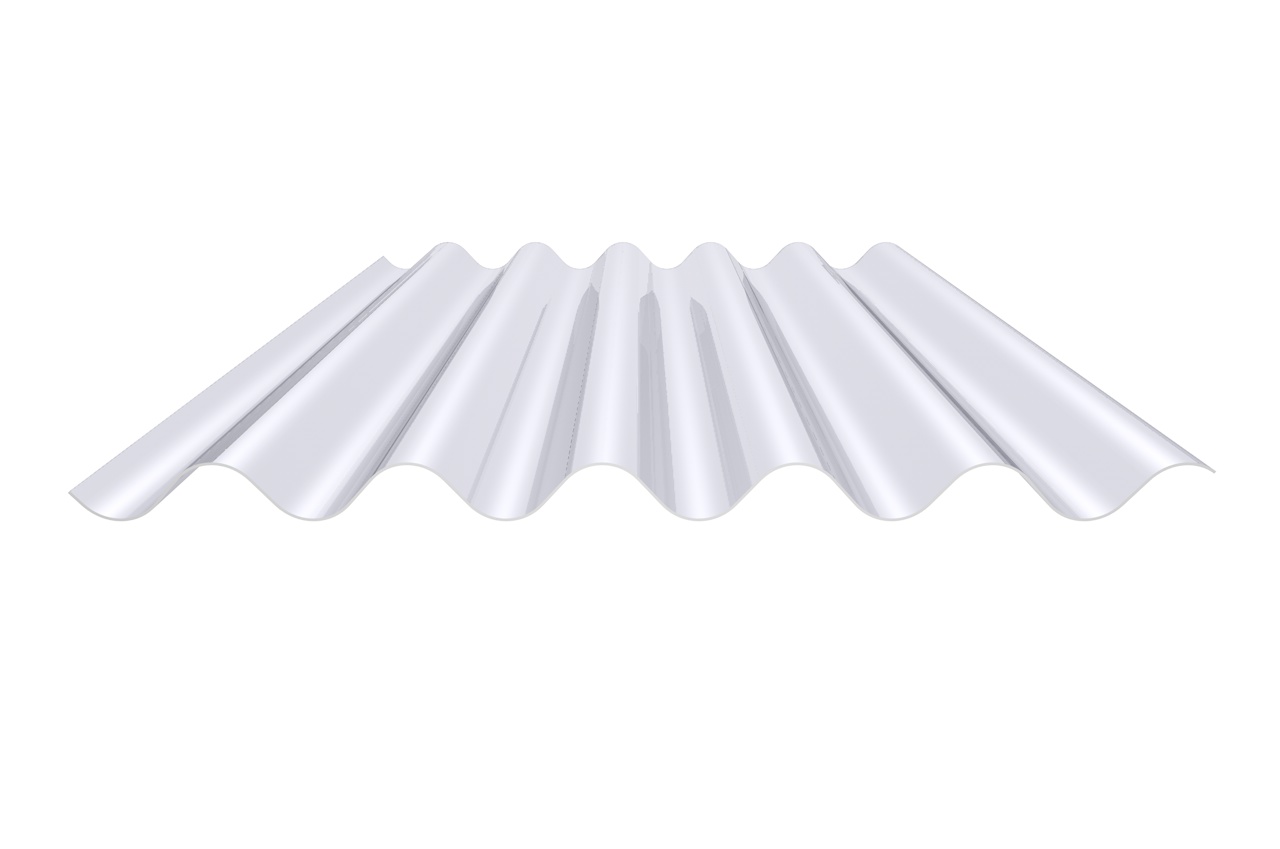 Lichtplatten 51/177 W5 1,5 mm PVC Dach Glashell