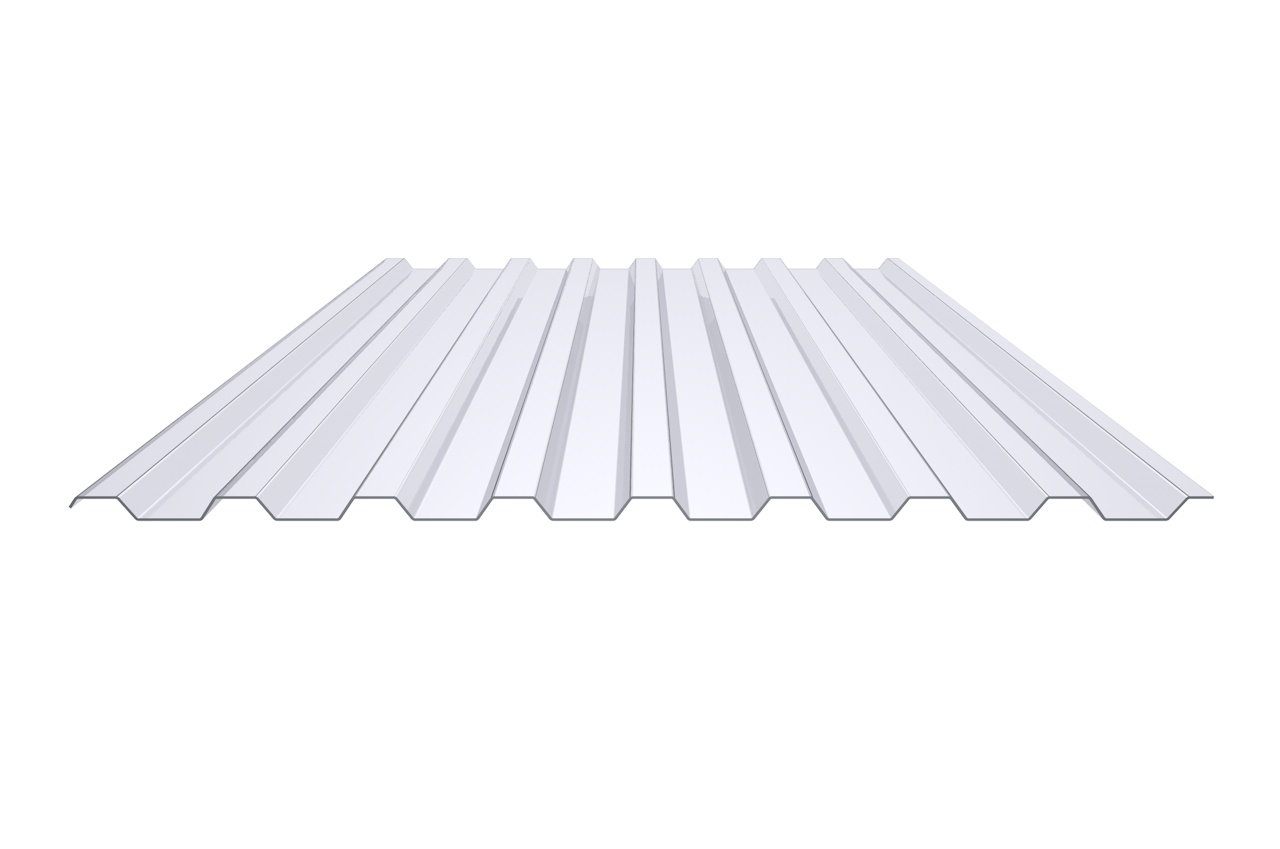 Lichtplatten 20/125 1,5 mm PVC Dach Glashell