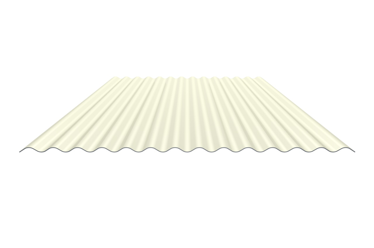 Lichtplatten 18/76 1,2 mm PVC Dach Lichtstreuend