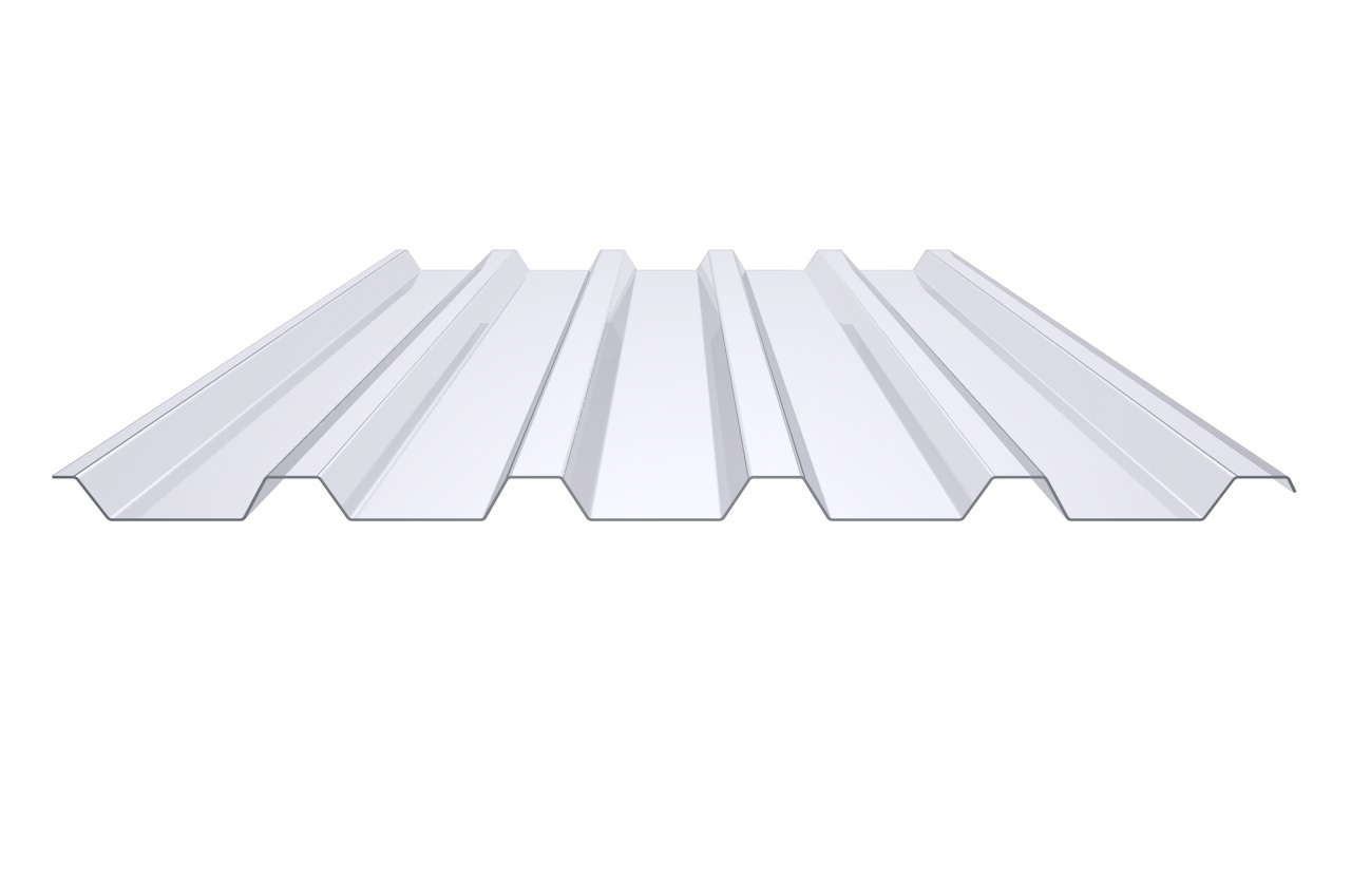 Lichtplatten 35/207 1,5 mm PVC Dach Glashell