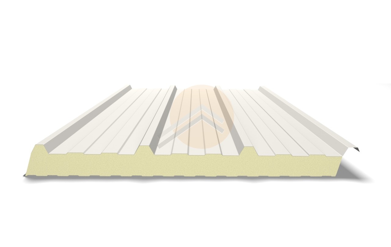 Sandwichplatten Dach 100 mm