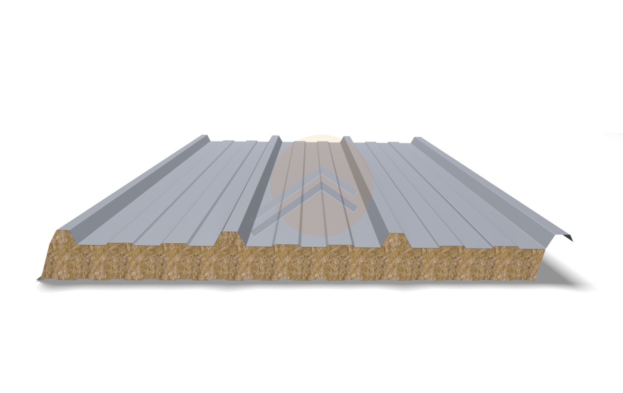 Sandwichplatten Dach 80 mm